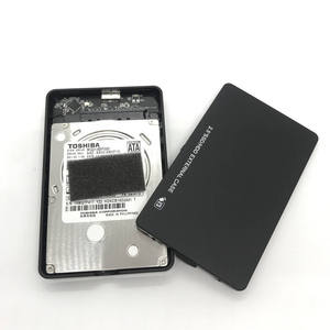 กล่องใส่ฮาร์ดดิสก์ 2.5 นิ้ว USB 3.0 พลาสติก ภายนอก SATA และ SSD ขนาด 7 มม. 9.5 มม. ไม่ต้องใช้เครื่องมือ - Product Image 4