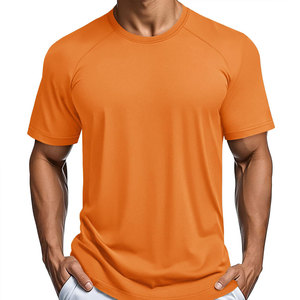 Camisetas de Gimnasio al por Mayor de Alta Calidad 100% Algodón, Logotipo Personalizado, Transpirables, de Secado Rápido, para Hombres, Ropa de Entrenamiento Físico - Product Image 1