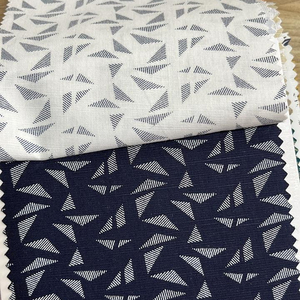 100% tela estampada de lino y algodón de alta calidad 125 Gsm tela de aspecto de lino para camisas de hombre pigmento rotatorio impreso de alta calidad - Product Image 5