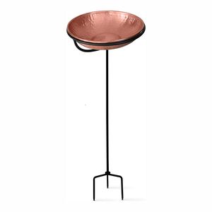 Bain d'oiseaux en métal de haute qualité, tendance, pour extérieur, autoportant, décoratif, en fer, pour jardin - Product Image 2