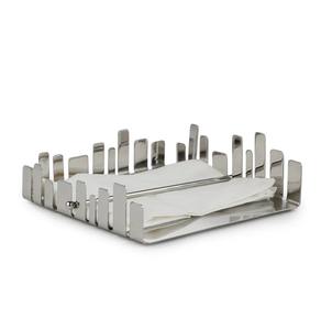 Porte-serviettes moderne, support à papier durable en métal et en bois pour table à manger, comptoir de cuisine, restaurant et café - Product Image 2