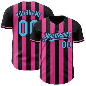 Teamwear Baseball Jersey-100% Polyester Breathable Quick Dry Short Sleeve Printed All Seasons Unisex - Product Image 5