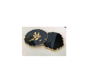 <b>Epoxy</b> <b>Resin</b> Coaster Best Color Indian Manufacturer Hexagon Shape Personalized Use Best Design <b>Resin</b> Coaster <b>Table</b> Top Use - Product Image 5