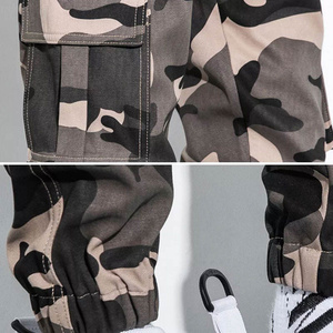 Pantalones Deportivos de Camuflaje para Hombre, Cintura Elástica, Múltiples Bolsillos, Estilo Casual, Transpirables, para Otoño - Product Image 5