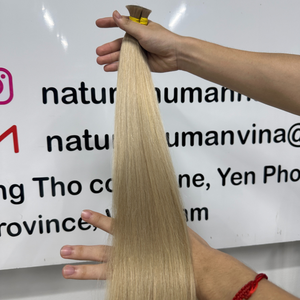 Extensions de cheveux humains russes Remy Virgin 100% de luxe sans enchevêtrement, cheveux en soie le meilleur fournisseur de couleur cendré - Product Image 2