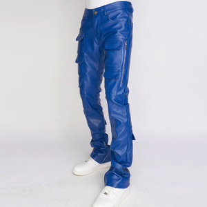 <b>mens</b> <b>leather</b> <b>trousers</b> custom branding supplier <b>men</b> <b>leather</b> pants custom design manufacturer <b>mens</b> <b>leather</b> <b>trousers</b> - Product Image 4