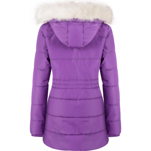 Chaqueta Parka Acolchada para Mujer, Abrigo Cálido con Capucha para Invierno, Resistente al Agua, Ropa Exterior de Moda, Proveedor Mayorista, Repelente al Agua - Product Image 2