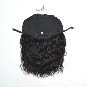 Peluca de Cabello Humano Indio con Encaje Completo, Cabello Remy, Línea de Cabello Natural, Apariencia Realista del Cuero Cabelludo, Diseño de Peinado Flexible, Uso Cómodo - Product Image 3