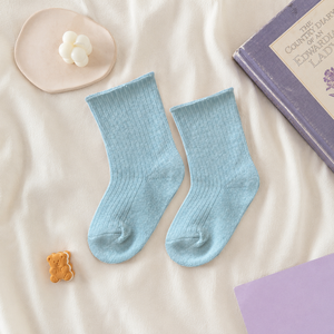 Calcetines Básicos BOHOPANNA para Niños, Cómodos, Transpirables, Material Suave, Limonges, Talla 5 6Años, Certificación SNI, Esenciales para el Día a Día - Product Image 6