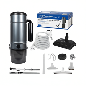 Système d'aspiration centralisée avec buse électrique de 35 pieds, kit de nettoyage de luxe - Product Image 2