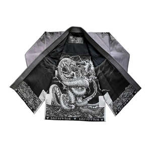 Kimono de Jiu Jitsu Brasileño Personalizado BJJ Gi, Tejido de Perlas, 100% Algodón, Transpirable, Ligero, Uniforme de Competición IBJJF OEM - Product Image 1