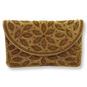 Custom Luxury Bohemian Fashion Single Strap Fully Hand <b>Beaded</b> Handbag <b>Direct</b> Factory Price Customizable Designs Available - Product Image 3