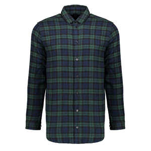 Camisa de franela a cuadros de manga larga de calidad premium para invierno, informal, de moda, al por mayor, personalizada, estilo chaqueta de moto y jersey de carreras. - Product Image 3