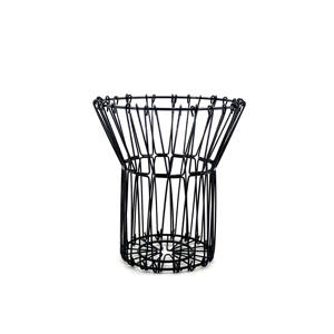 Wrought Iron Modern Rectangle Eco-Friendly Flower <b>Basket</b> with Handle Iron Wire Multifunction Storage <b>Shelf</b> Stand <b>for</b> Kitchen Use - Product Image 5