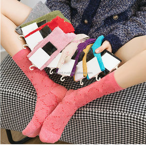 Fashion <b>Colorful</b> Pattern Crew <b>Socks</b> with Trendy Designs Comfortable Fit and Soft Fabric for Casual Outfits and Everyday Style - Product Image 1