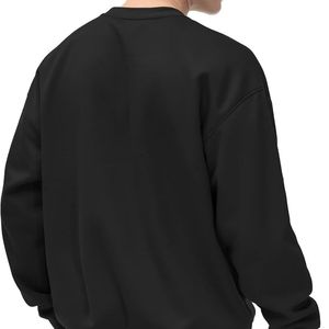 เสื้อสเวตเชิ้ตคอกลมแบบสวมหัวทรงหลวมสำหรับผู้ชาย สไตล์สตรีทแวร์ ขายส่งจากผู้ผลิตเสื้อผ้าลำลอง - Product Image 4