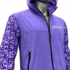 Chándal Ligero de Verano con Capucha y Mangas Florales con Pedrería, Logotipo Personalizado, Bolsillos Cargo, Bordado, Unisex, para Exteriores - Product Image 6