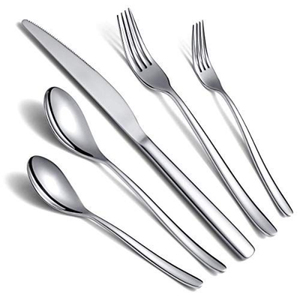 Ensemble de couverts en or de qualité supérieure avec finition miroir, résistant à la rouille, pour mariage et usage domestique, couverts de table en solde - Product Image 4