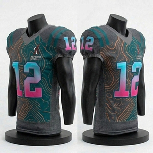 Jersey de Fútbol Americano de Diseño, Cosido con la Mejor Calidad, de Secado Rápido, Manga Corta, Talla Grande, Nuevo, Ligero y Cómodo - Product Image 6