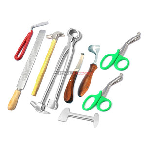 Kit Profesional de Herramientas para el Cuidado de Pezuñas de Caballos, Reutilizable, de Acero Inoxidable, para Recortar y Limpiar - Product Image 6