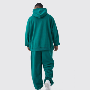 Pantalones de chándal de algodón para hombre al por mayor, con cordón, cintura alta, multibolsillos, joggers, de moda, oversize, rectos, oscuros - Product Image 2