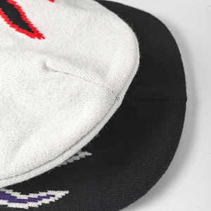 หมวกบีนนี่ไหมพรมถักลายแจ็คการ์ดคุณภาพสูงแบบกำหนดเอง หมวกไหมพรมถักสำหรับฤดูหนาว สไตล์สตรีทแวร์ ผ้ายืดสแปนเด็กซ์/โพลีเอสเตอร์ - Product Image 5