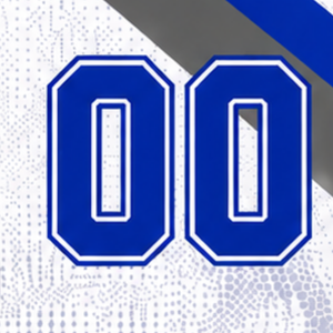 Maillot de rugby bleu roi, blanc et gris à manches courtes, col rond, motif graphique, performance athlétique, vêtements de sport d'équipe, entraînement, match de rugby - Product Image 6