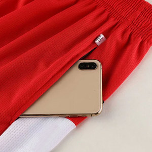 ชุดบาสเก็ตบอลเดอะ แทลเลนท์ สปอร์ตส์ อีลิท |   เสื้อเจอร์ซีย์ฝึกซ้อมแบบไม่มีแขน |   กางเกงขาสั้นสำหรับการแสดงช่วงฤดูร้อนแบบกำหนดเองสำหรับทีม - Product Image 5