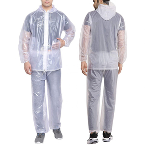 <b>Rain</b> Suit High Performance Waterproof Rainwear Suit Windproof <b>Jacket</b> Trouser Set OEM Wholesale Supply - Product Image 5