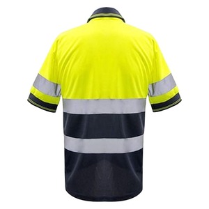 Camiseta Reflectante de Alta Visibilidad Personalizada al por Mayor para Hombre, Camiseta de Seguridad de Manga Larga, Ropa de Trabajo de Alta Visibilidad, Camiseta Polo, Camiseta de Trabajo - Product Image 3