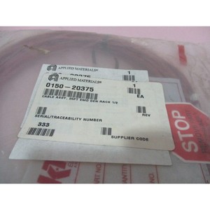 AMAT 0150-20375, ชุดสายเคเบิล, 25 ฟุต EMO Gen Rack - อุปกรณ์และอะไหล่เซมิคอนดักเตอร์ระดับโลกที่เชื่อถือได้ - Product Image 6