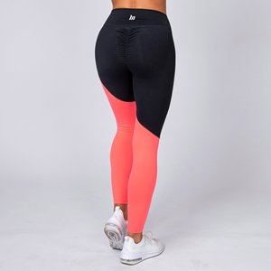 Leggings de Yoga Negros para Mujer, Diseño Único, Estilo Urbano, Sin Costuras, Cintura Elástica, Personalizables, para Invierno - Product Image 1