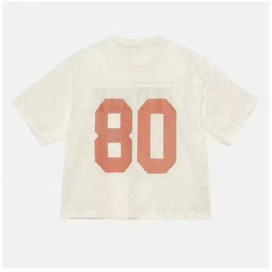 เสื้อฟุตบอลอเมริกันชาย สีดำ คอวี แขนสั้น เบอร์ 23 ระบายอากาศได้ดี ชุดทีม ทรงปกติ ใส่ได้ทุกฤดู - Product Image 4