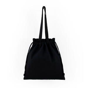 Mochila de Algodón Blanca Lisa con Cordón, Bolsa Tejida Portátil para Uso Diario, Bolsa Deportiva para Uso al Aire Libre, Mejor Precio al por Mayor OEM - Product Image 2