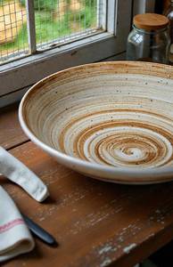 Tazón de cerámica contemporáneo hecho a mano con patrón japonés antiguo para servir fideos, ideal para hoteles, de Universal Overseas INDIA. - Product Image 6