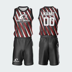 Uniformes de basket-ball sans manches confortables et respirants à vendre, ensemble d'uniformes de basket-ball personnalisés avec impression numérique - Product Image 4