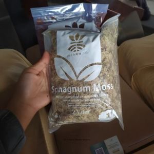 มอสส์สฟากนัมแห้งคุณภาพสูง 2 ลิตร วัสดุปลูกออร์แกนิก น้ำหนักเบา ดูดซับน้ำได้ดี สำหรับพืช - Product Image 5