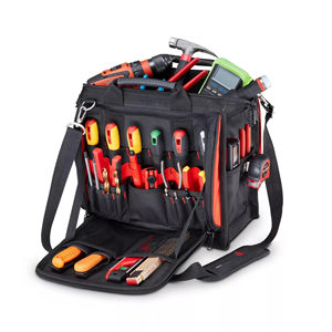Customizable Multiple Interior and Exterior Pockets Vietnam <b>Tool</b> <b>Bag</b> Multi Purpose Wide Open Mouth Cloth <b>Tool</b> Storage - Product Image 6