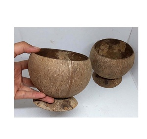 ชามกะลามะพร้าวธรรมชาติคุณภาพสูงจากเวียดนามตกแต่งด้วยมือ - Product Image 1