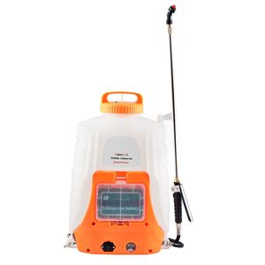 4 Gallon Tank Battery-Powered <b>Backpack</b> Sprayer 8 Nozzles 2 Wands Adjustable 0-90 PSI Pressure 12 Inch Convenient Garden <b>Tool</b> - Product Image 5