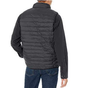Custom Hot Sales Essentials Men's Lightweight Water-Resistant <b>Packable</b> Puffer Padded Mens Padded <b>Jacket</b> Winter Vest - Product Image 3