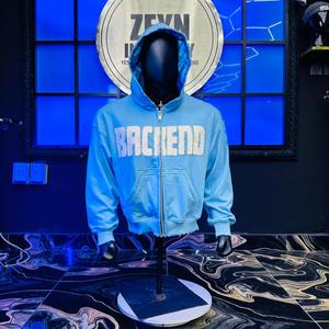 Sweat-shirts à capuche personnalisés avec broderie effet vieilli, sweats oversize d'hiver, design tendance, fabriqués par Zeyn Industry, sweats streetwear - Product Image 1