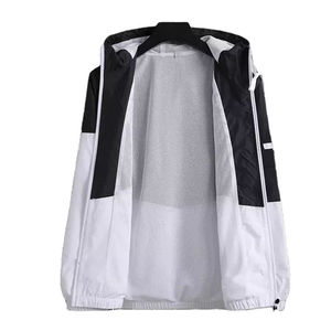 Men's Hooded Waterproof Reversible <b>Quilted</b> <b>Jacket</b> Canvas Fabric Thick Winter Casual Zipper Closure Color Blocking <b>Pattern</b> - Product Image 4