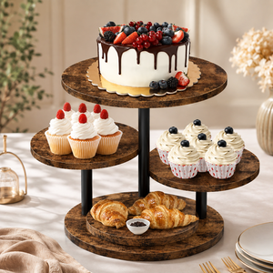 Soporte Giratorio de Tres Niveles para Pastel - Product Image 5