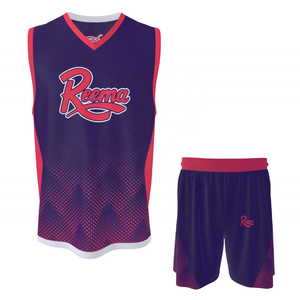 REEMA produit des ensembles de basket-ball personnalisés sublimés pour hommes uniformes de basket-ball d'équipe kits de basket-ball pour femmes maillots pour hommes - Product Image 5