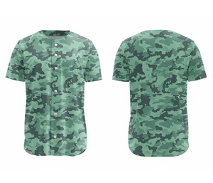 เสื้อเบสบอลแบบซับลิเมชั่น – ชุดกีฬาน้ำหนักเบาประสิทธิภาพสูงพร้อมโลโก้และหมายเลขแบบกำหนดเอง |   ฐานผ้าโพลีเอสเตอร์ที่ระบายอากาศได้ดี - Product Image 3