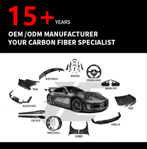 Kit de Carrocería de Fibra de Carbono ICOOH Racing para <span class=keywords><strong>Audi</strong></span> <span class=keywords><strong>A4</strong></span> S4 2009-2016 Incluye <span class=keywords><strong>Nuevo</strong></span> Faldón Lateral y Parachoques - Product Image 4