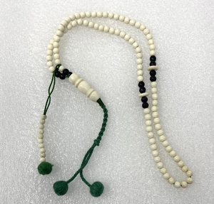 Bone Tasbih Prayer Beads Allah Muhammad Name <b>Printed</b> <b>Islamic</b> Prayer Rosary Eco-Friendly Handmade Modern - Product Image 1