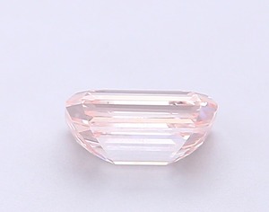 Diamant rose fantaisie de 1,10 carat, taille émeraude, cultivé en laboratoire CVD, clarté VS1, très bonne finition, pierre précieuse non montée pour la création de bijoux - Product Image 3