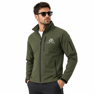 Veste Softshell Tactique Personnalisée pour Hommes, Imperméable et Coupe-Vent, Vêtement de Travail d'Extérieur, Fabricant OEM ODM, Marque Privée, Vente en Gros - Product Image 1